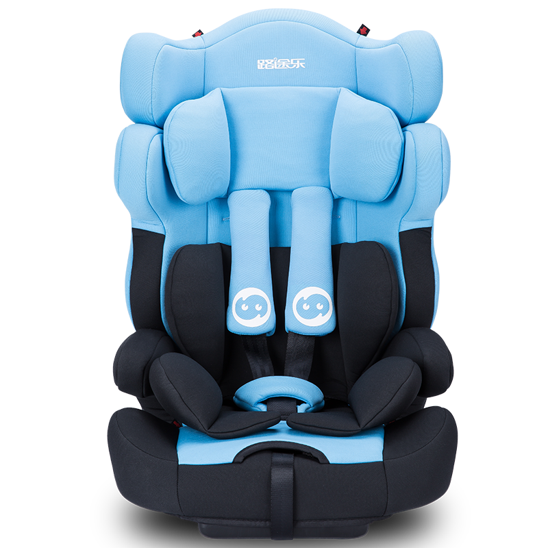 八折拼惠儿童安全座椅汽车用婴儿宝宝车载坐椅9个月-3-4-12岁 魔力红
